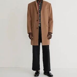 Jcrew men’s cashmere blend top coat